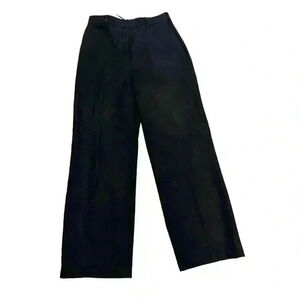 PRADA Cotton Sailor Pants  with Leather Corset Style Closure